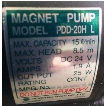الصين NORITSU KOKI MAGNET PUMP W405846 02 W405846 MODEL PDD 20H L لـ NORITSU FUJI GRETAG المزود