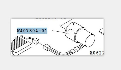 الصين W412667-01 Noritsu Minilab Spare Parts Motor Unit المزود