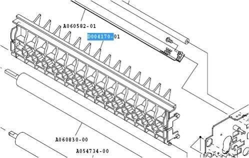 فوجي فرونتير 5900 رف قطع غيار مينيلاب D004170 المزود
