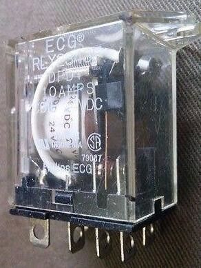رلاي ECG RLY2343F DPDT 10AMPS Coil 24 VDC NORITSU MINILAB المزود