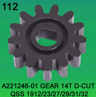 A221246-01 GEAR TEETH-14 D-CUT FOR NORITSU qss1912،2301،2701،2901،3101،3201 minilab المزود