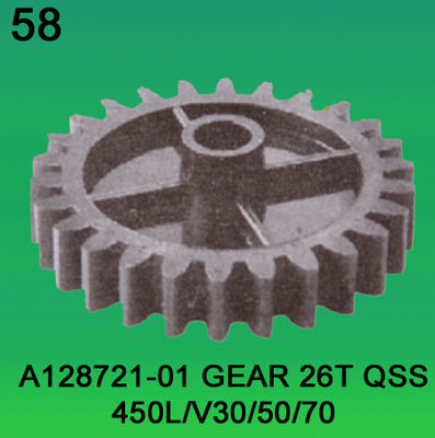 A128721-01 GEAR TEETH-26 لـ NORITSU qsf450L، V30، V50، V100 minilab المزود