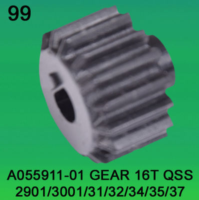 A055911 01 GEAR TEETH 16 FOR NORITSU Qss2901 3001 3101 3201 340135013701 مينيلاب المزود