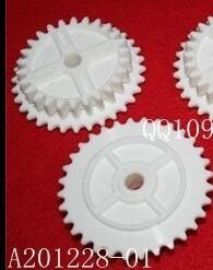 A201228 A201228 01 Noritsu Minilab Parts Gear Plastic Material White اللون المزود