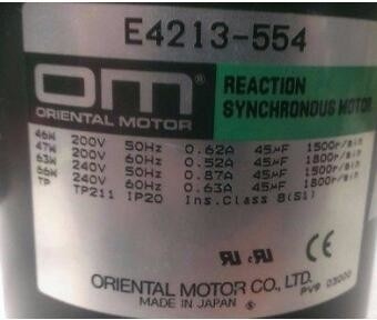 I041963 NORITSU Minilab قطع غيار ORIENTAL MOTOR E4213554 تفاعل متزامن المزود