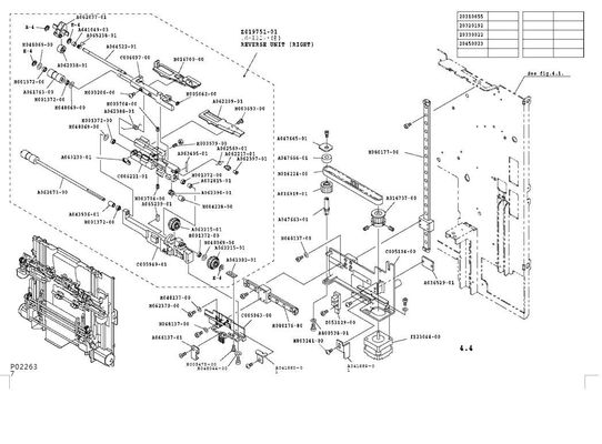 C005963 Noritsu 3001 Parts Qss3021 33 لوحة حركة طابعة Minilab ب المزود