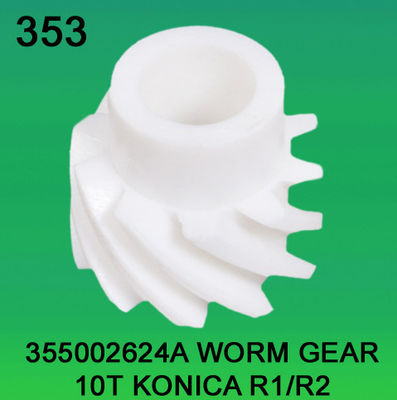 355002624A / 3550 02624A دودة GEAR TEETH-10 لـ KONICA R1، R2 minilab المزود