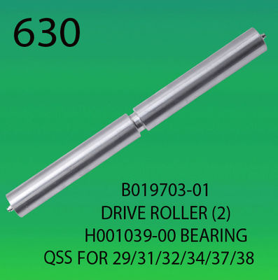 B019703-01-DRIVER ROLLER (2) -H001039-00-BEARING-FOR-NORITSU-2901-3101-3201-3401-3701-3801-Minilab الناقل حزام الأسطوانة المزود