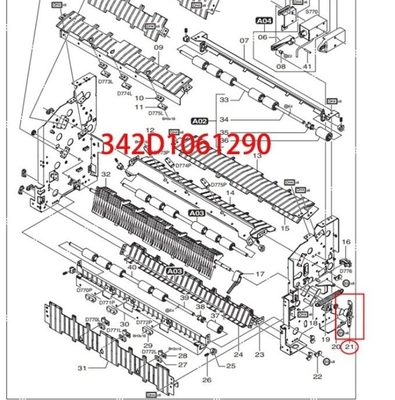 فرونتير FUJI550 / 570 قطع غيار مينيلاب كتيفة 342D1061290 المزود