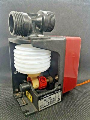 Noritsu / Fuji / Konica / Agfa / Kreonite Minilab Iwaki Bellows Pump تستخدم KBR-3XAU1M المستخدمة 133C966880A 133C966880 المزود
